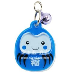 Daruma Keychain เทพขอพร สีฟ้า