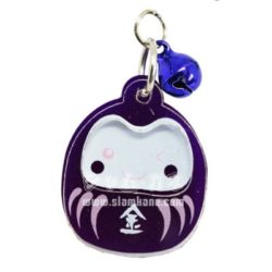 Daruma Keychain เทพขอพร สีม่วง