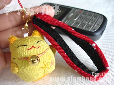 แมวกวัก อ้วน ผ้าญี่ปุ่น - Image 9