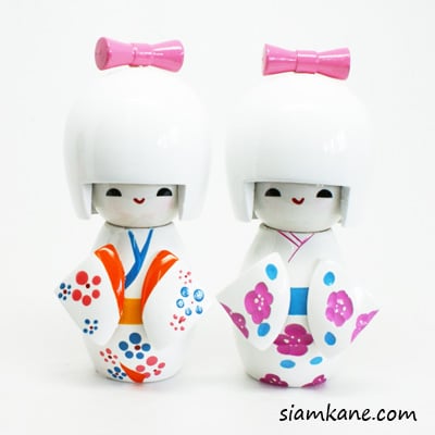 โคเคชิเดี่ยวใหญ่ ขาว