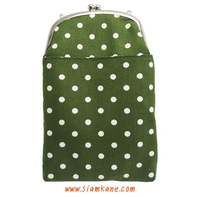 Midori Clip Iphone6 Plus DotS เขียว
