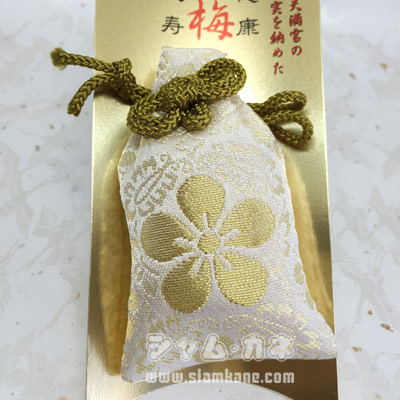 Dazaifu ถุงเครื่องราง ร่ำรวย เหลืองอ่อน