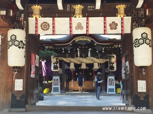 kushida shrine detail