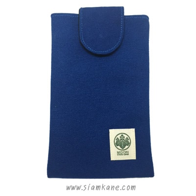 Midori Iphone6Plus ฝาหน้าเรียบ น้ำเงิน