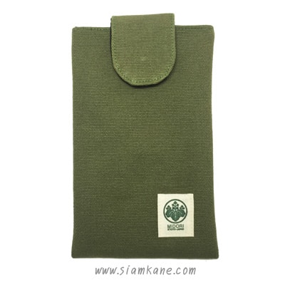Midori Iphone6Plus ฝาหน้าเรียบ เขียวขี้ม้า