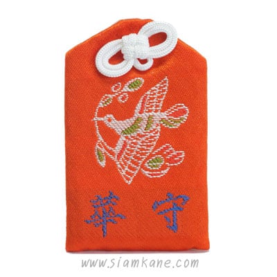 Todaiji good luck charm red