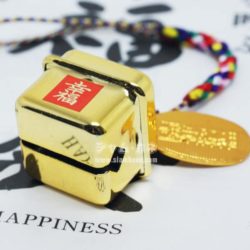 กระพรวนญี่ปุ่น กระดิ่งนำโชค จากศาลเจ้า Jishu Happiness Bell เกียวโต