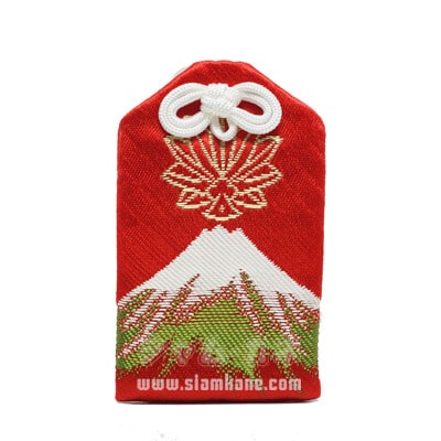 เครื่องรางญี่ปุ่น Lucky Omamori Komitake แดง