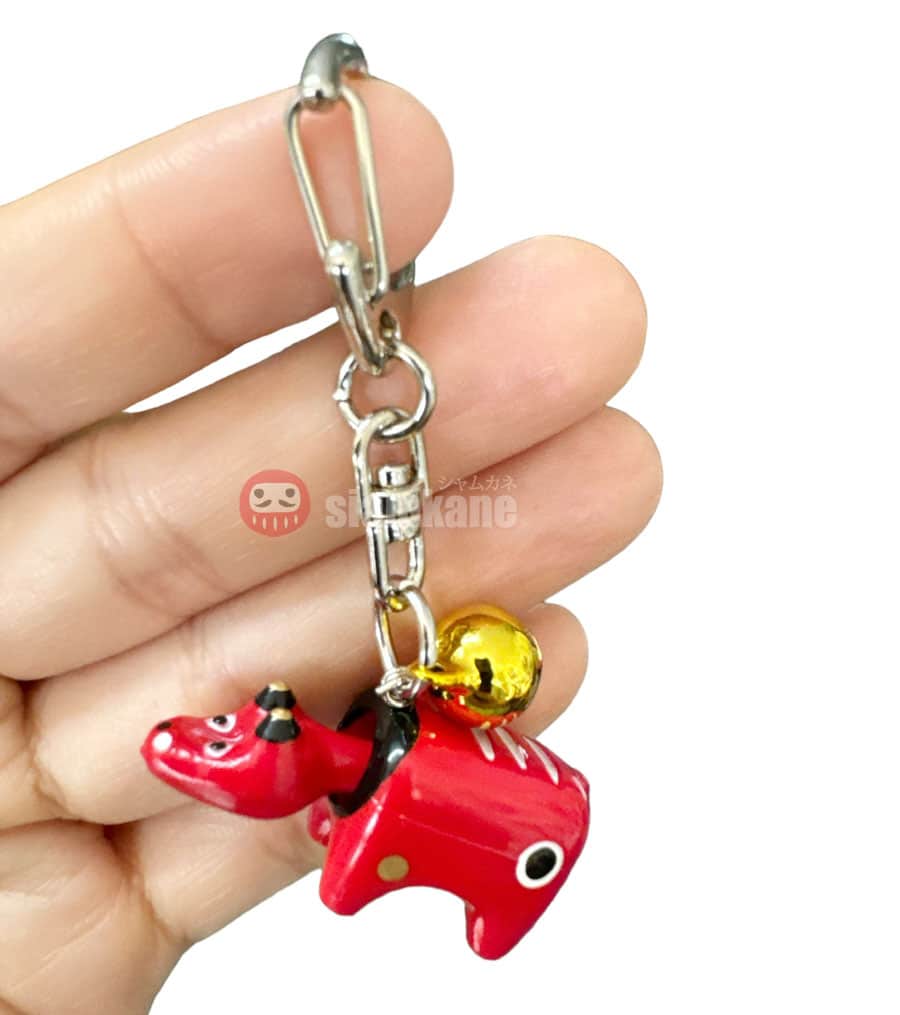 Akabeko Keychain หัวดุ๊กดิ๊ก - Image 2
