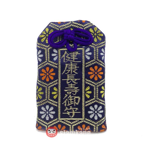 เครื่องรางญี่ปุ่นสุขภาพแข็งแรง 2 color Zenkoji น้ำเงิน