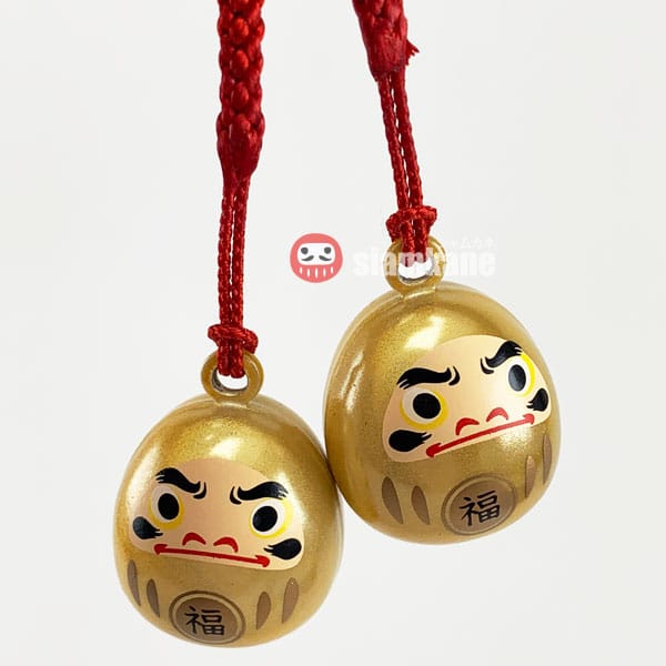 กระพรวนเสียงดนตรี เทพดารุมะ สีทอง เครื่องรางญี่ปุ่น เทพญี่ปุ่น - Image 2