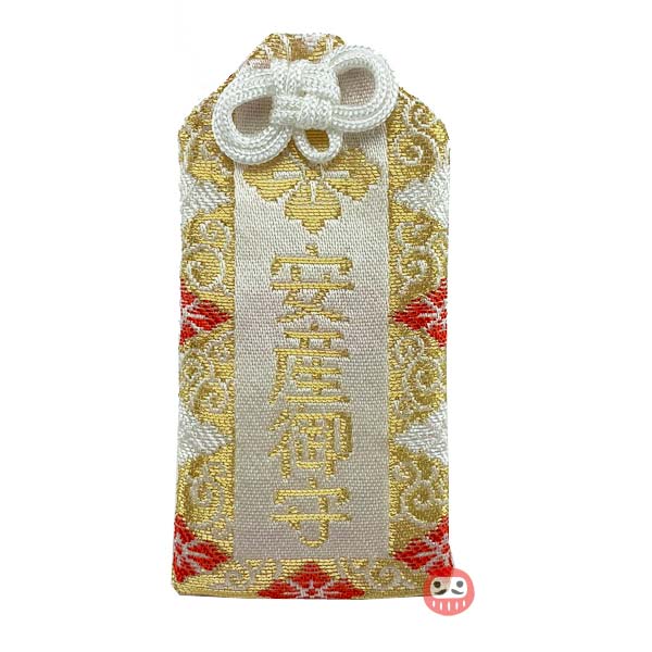 เครื่องรางนำโชค จากศาลเจ้า Ise Jingu ขอลูก เครื่องรางญี่ปุ่น สีขาว