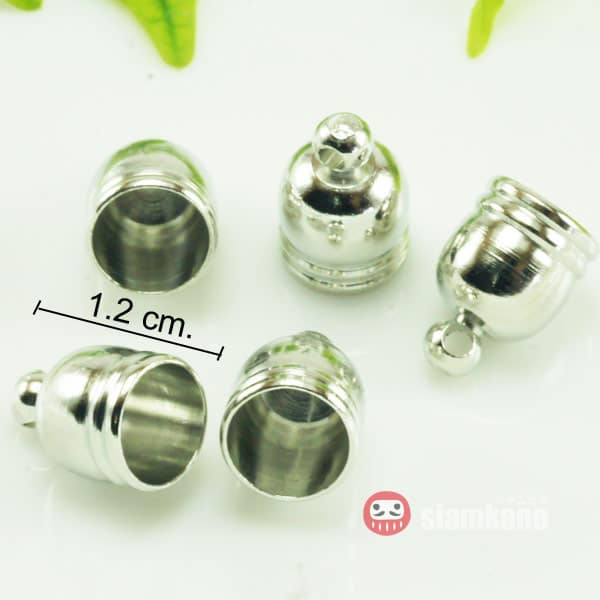 หัวจุกครอบ สีเงิน Rabbit DIY Parts - Image 2
