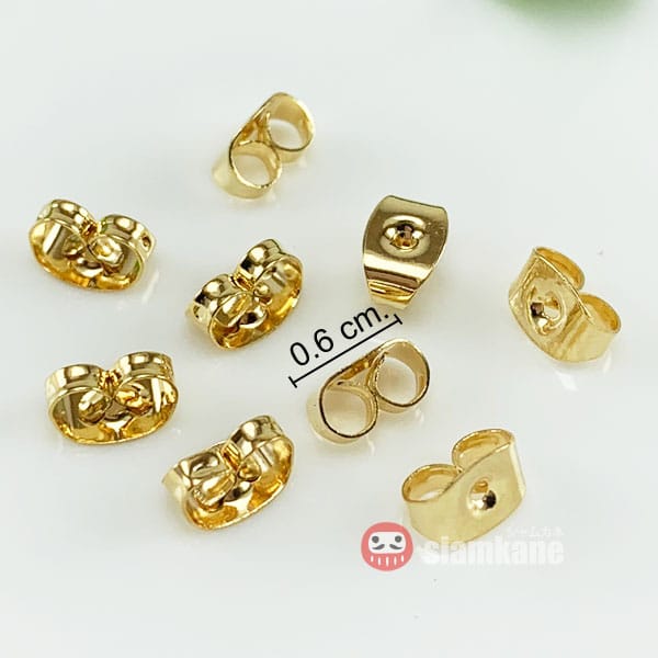 แป้นต่างหู สีทอง Rabbit DIY Parts - Image 2