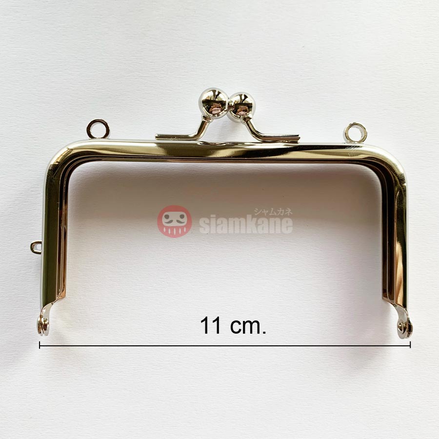 ปากกระเป๋าปิ๊กแป๊ก คุณภาพญี่ปุ่น ขนาด 11 cm