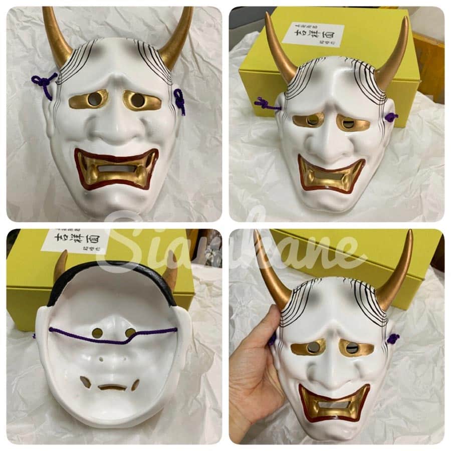 หน้ากากเทพญี่ปุ่น โอนิ Oni เทพขับไล่สิ่งชั่วร้าย2